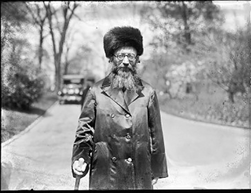 הרב קוק בצילום מ 1924