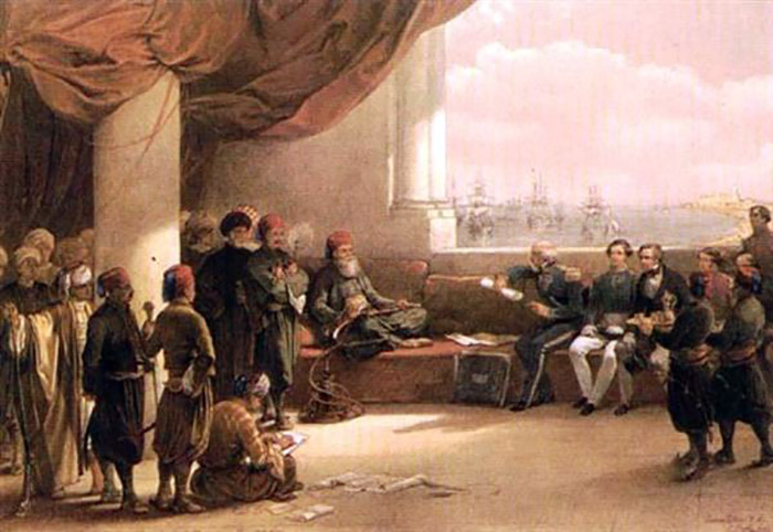 Interview_with_Mehmet_Ali_in_his_Palace_at_Alexandria__1839__by_David_Roberts_600x413
